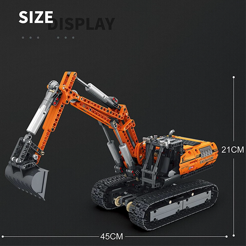 Remote Controlled Excavator 1105pcs