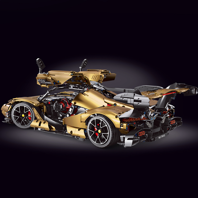 Satin Gold "Intense Emotion" Hypercar 3667pcs