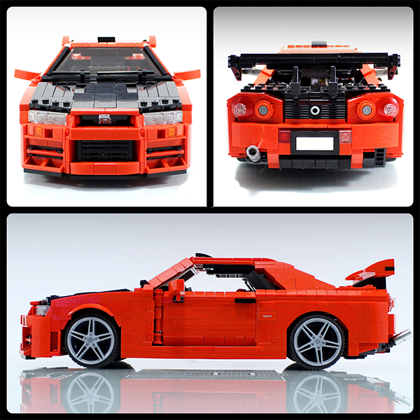 Godzilla R34 1513pcs