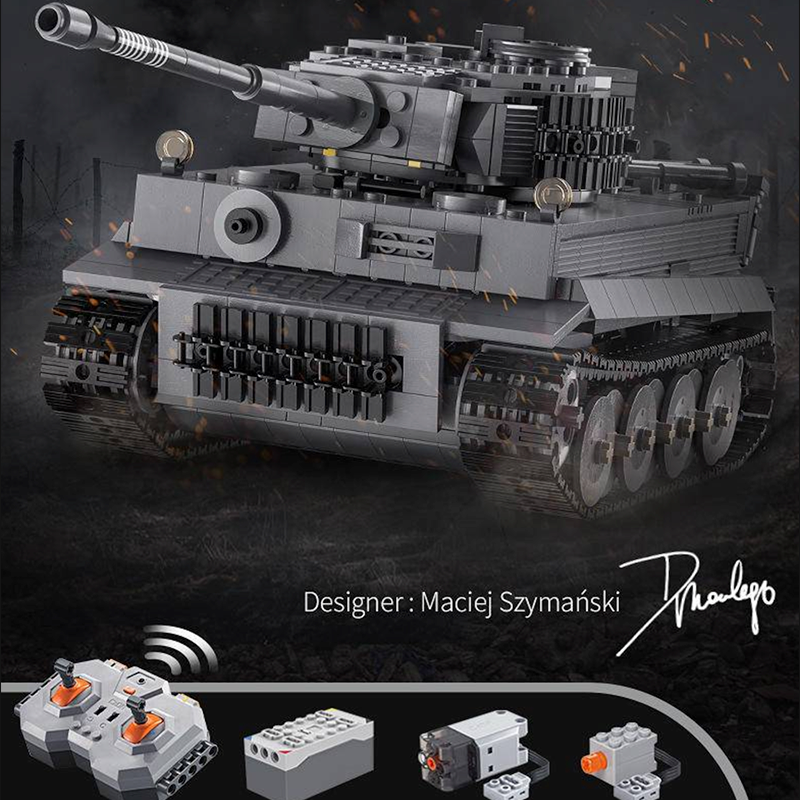 Remote Controlled Tank 925pcs