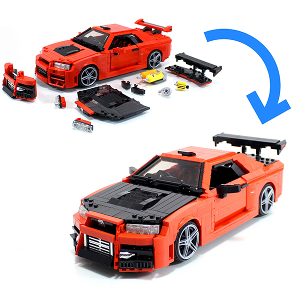 Godzilla R34 1513pcs